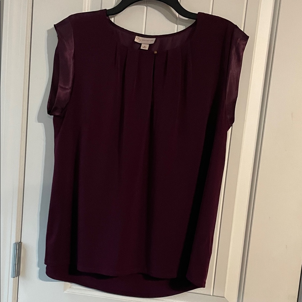 Chic Plum Women's Blouse